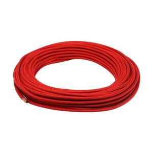 Câble souple HO7VK  1X4mm2 rouge bobine 25m