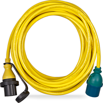 Rallonge de câble VICTRON 3G4mm2 32A UV jaune 15m  /