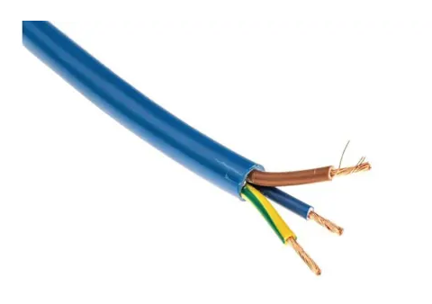Câble souple 3G6mm2 haute résistance UV bleu