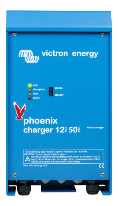 Chargeur PHOENIX VICTRON 12v 50A (2+1) 120-240V