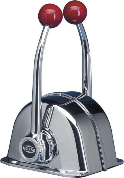 Boîtier MORSE de commande bi-levier pour 4 câbles 33C