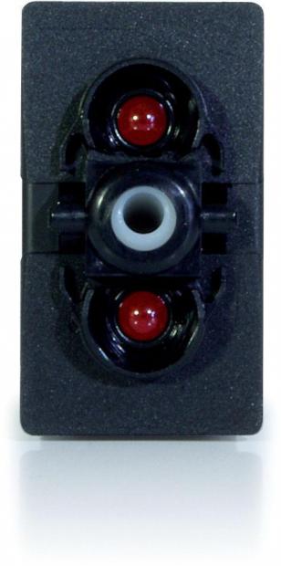 Inter CARLING 12v 20A OFF-MOM 1P 1led R noir