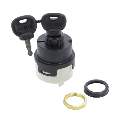 Inter à clé VETUS STOP-OFF-ON-PRECHAUFFAGE-START (10 contacts)