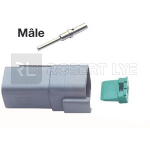 Détrompeur DEUTSCH pour connecteur 6 voies étanche