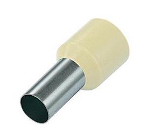 Paquet de 10 embouts de câblage 16mm2 beige