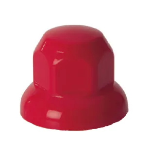Cache borne de connexion D13mm (écrou 8mm) 10mm2 ROUGE
