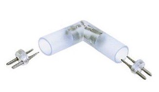 Raccord en L pour serpent lumineux à lampes