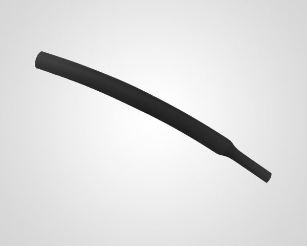 Gaine thermorétractable noire Ø22mm (1m20) avec adhésif