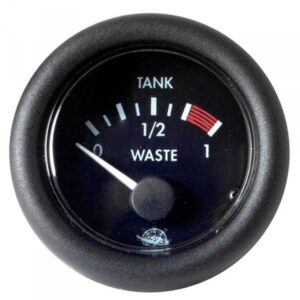 Indicateur eau usée SAN GIORGIO 24v noir/noir