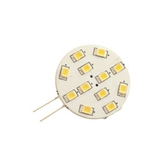Lampe DIXPLAY 21 leds 8/35v G4 blanc fr D35mm fixation latérale