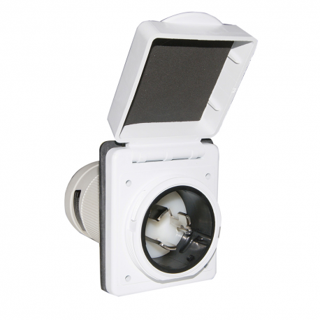 Socle mâle MARINCO 32A 230V 2P+T plastique