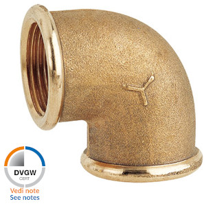 Coude 90° femelle / femelle 3/8"