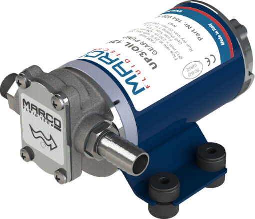 Pompe de transfert huile MARCO UP3-OIL 12v 330L/h à engrenages
