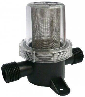 Filtre en ligne entrée/sortie fileté 1/2 pour pompe
