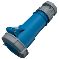 Prolongateur MENNEKES 16A 230v 2P+T plastique avec capot vissé