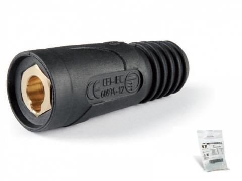 Fiche femelle 400A 1P (35/50mm2) noire