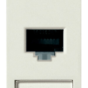 Prise VIMAR téléphone RJ45 Netsafe Cat. 6 blindée idea blanc