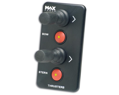 Panneau de commande MAX POWER joystick double noir  318204
