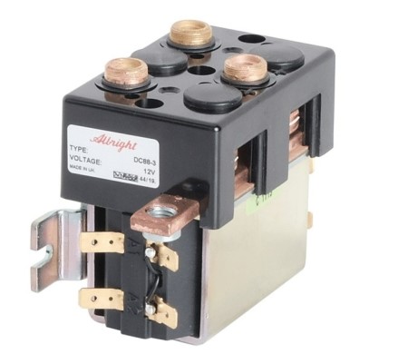 Relais ALBRIGHT 12V 100A bipolaire inverseur sens de rotation AM