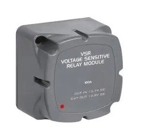 Relais BEP séparateur automatique 12/24V 125A (in 13,7-out 12,8v)