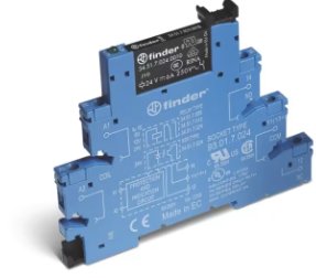 Interface modulaire FINDER 1RT 6A 12v dc avec relais