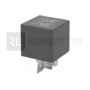 Relais inverseur WEHRLE 24V 30/40A 5 bornes (3 cosses 9,5) avec p