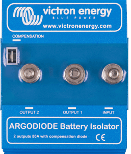 Répartiteur de charge ARGODIODE  VICTRON 140A (1E/3S) 12/24v