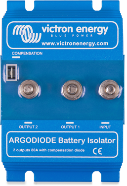 Répartiteur de charge ARGODIODE VICTRON 80A 2AC (1E /2S) 12/24v