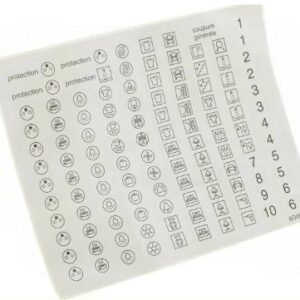 Autocollants FNI pour tableau électrique 20pcs