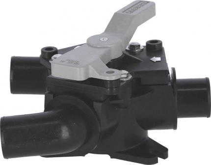 Vanne 1 entrée 25mm et 2 sorties 38mm pour wc