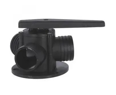 Vanne 1 entrée 38mm et 2 sorties 38mm pour wc