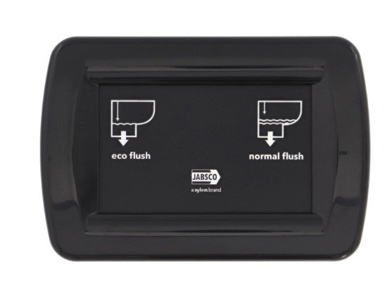 Tableau de commande JABSCO 12/24v 2 boutons carling Quiet Flush