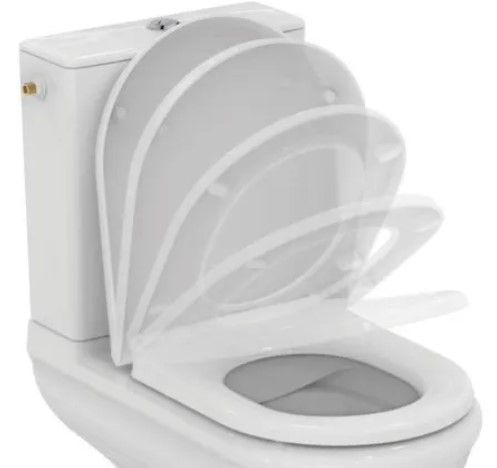 Abattant freinage PLANUS pour toilette Elite Standard blanc