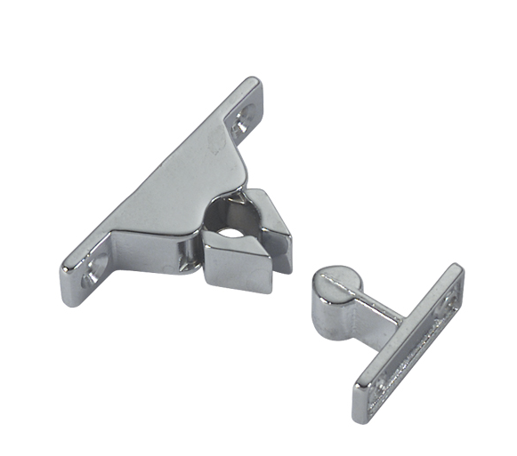 Bloquer de porte FORESTI couleur laiton magnétique