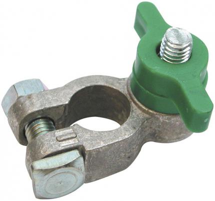 Collier à batterie négatif laiton de 8 mm tête hexagonale PAP