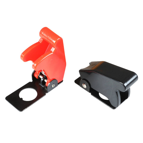 Protection à ressort rouge pour interrupteur à levier