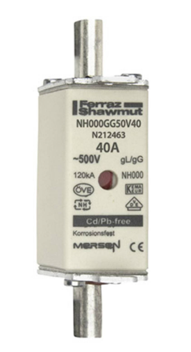 Fusible MERSEN (FERRAZ) 45DB240V40PD - H 2409P BCKUP VDE442-56/40