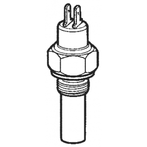 Sonde température eau VDO 120° 14 x1.5 isolé de la masse