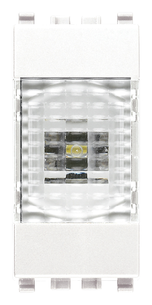 Lampe de secours VIMAR LED 1 module 230v blanc 20382.B