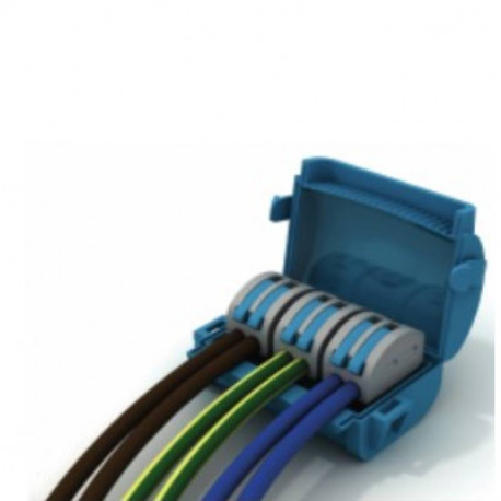 Boite de jonction ROBUR Gel borne 2 x 3  0.2-4 mm