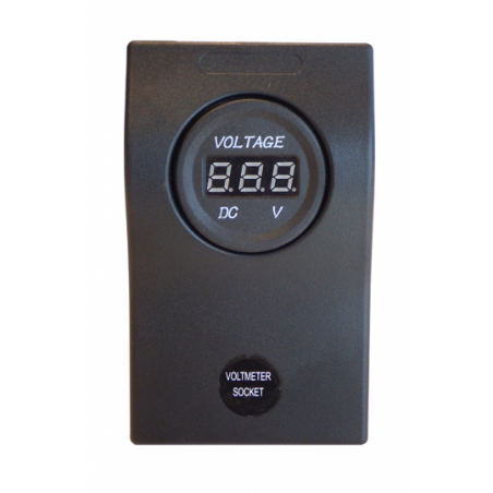 Voltmètre digital 12/24v 60x100 mm