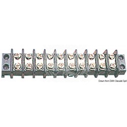 Bornier pour raccordement electrique 6 contacts 20A