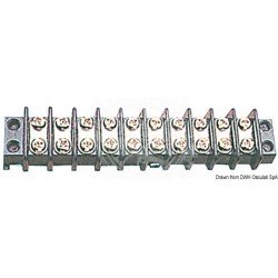 Bornier pour raccordement electrique 6 contacts 30A