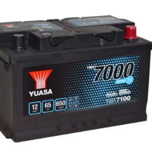 Batterie YUASA EFB YBX7100 12V 65Ah 650A +D LB3 278 X 175 X 175