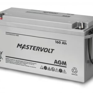 Batterie MASTERVOLT AGM 160Ah  M8 +G
