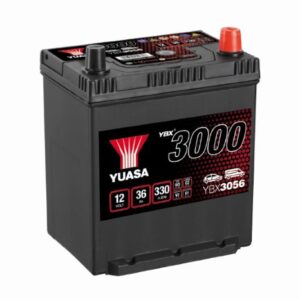 Batterie YUASA YBX3056  12V 36Ah 330A +D TALON B19 187 X 135 X 227