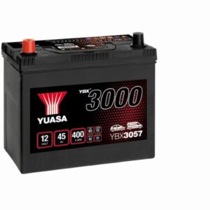 Batterie YUASA 12V 45Ah 360A +G B24JX YBX3057 238 X 129 X 225