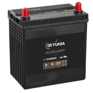 Batterie Auxiliare YUASA HJ-S34B20R AGM 12V 35Ah 272A+G 197X129X227