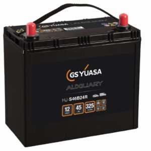 Batterie Auxiliare YUASA HJ-S46B24R AGM +G 12V 45Ah  238 X 129 X 227