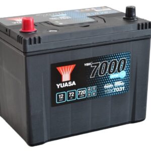 Batterie YUASA EFB YBX7031 StartStop 12V 72Ah 720A +G D26 260X173X225